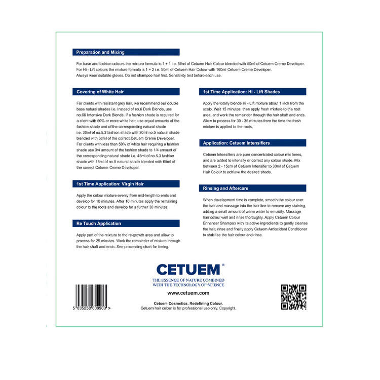 Professional Shade Guide - Cetuem