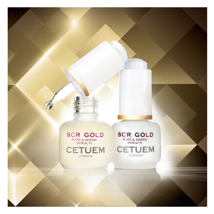 SCR Gold Booster Serum - Skin Cell Regenerator with Vitamin C Plus - Cetuem