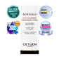 Eye Cleanser Lash and Brow Strengthener - 2025 Gold Award Winner - Cetuem