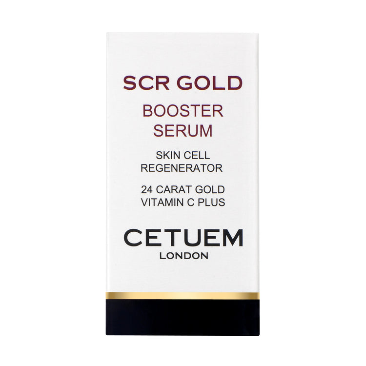 SCR Gold Booster Serum - Skin Cell Regenerator with Vitamin C Plus - Cetuem