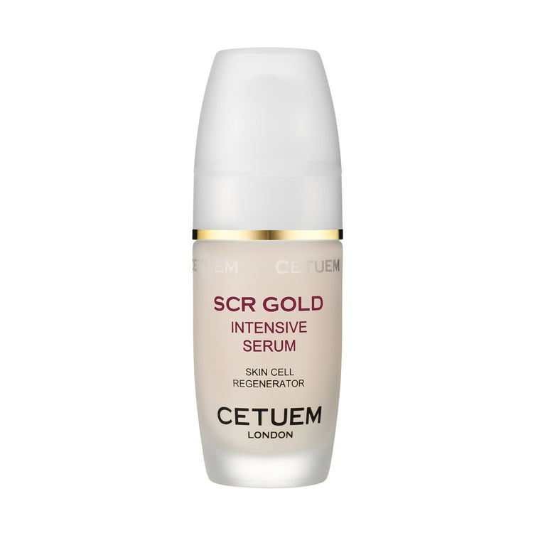 SCR Gold Intensive Serum - Skin Cell Regenerator with Hyaluronic Acid - Cetuem